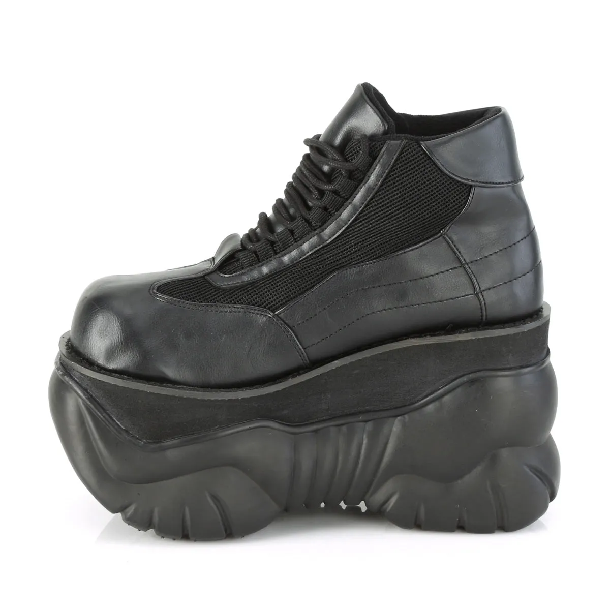 BOXER-01  Black Vegan Leather