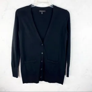 [BR] Classic Black Sweater Cardigan