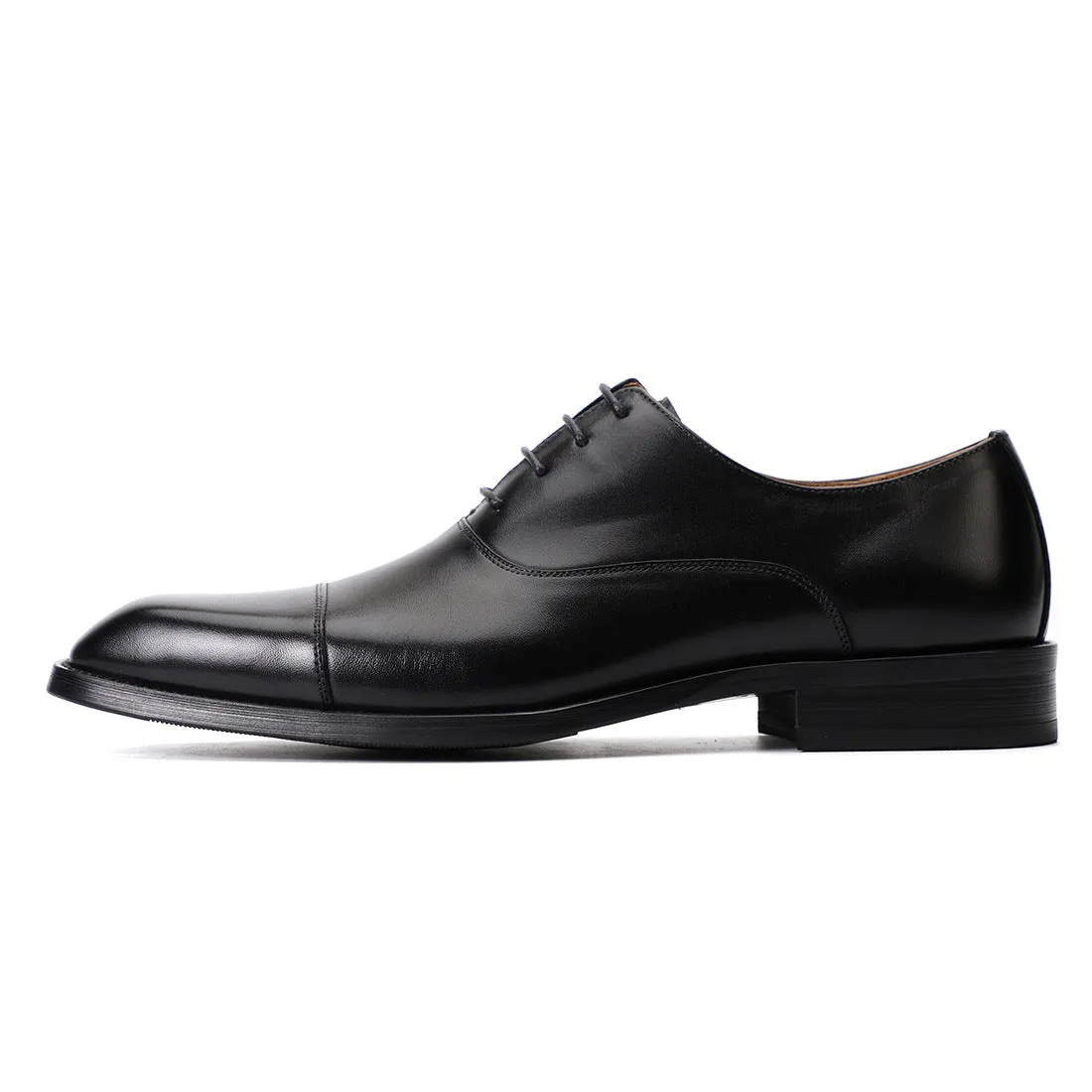 British Leather Shoes Men's Business Formal Wear Authentic Leather Square Toe Oxford Shoes Groom Wedding Shoes Casual Men's Shoes20613