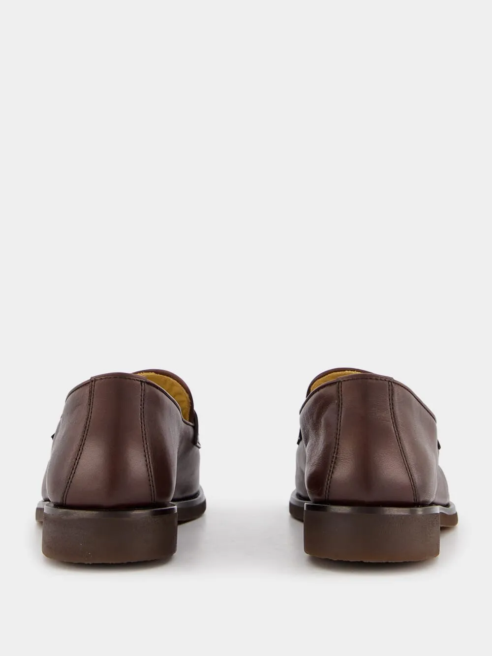 Buffed Calfskin Penny Loafers