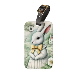Bunny's Countryside Charm Luggage Tag by Bonbon Avenue"