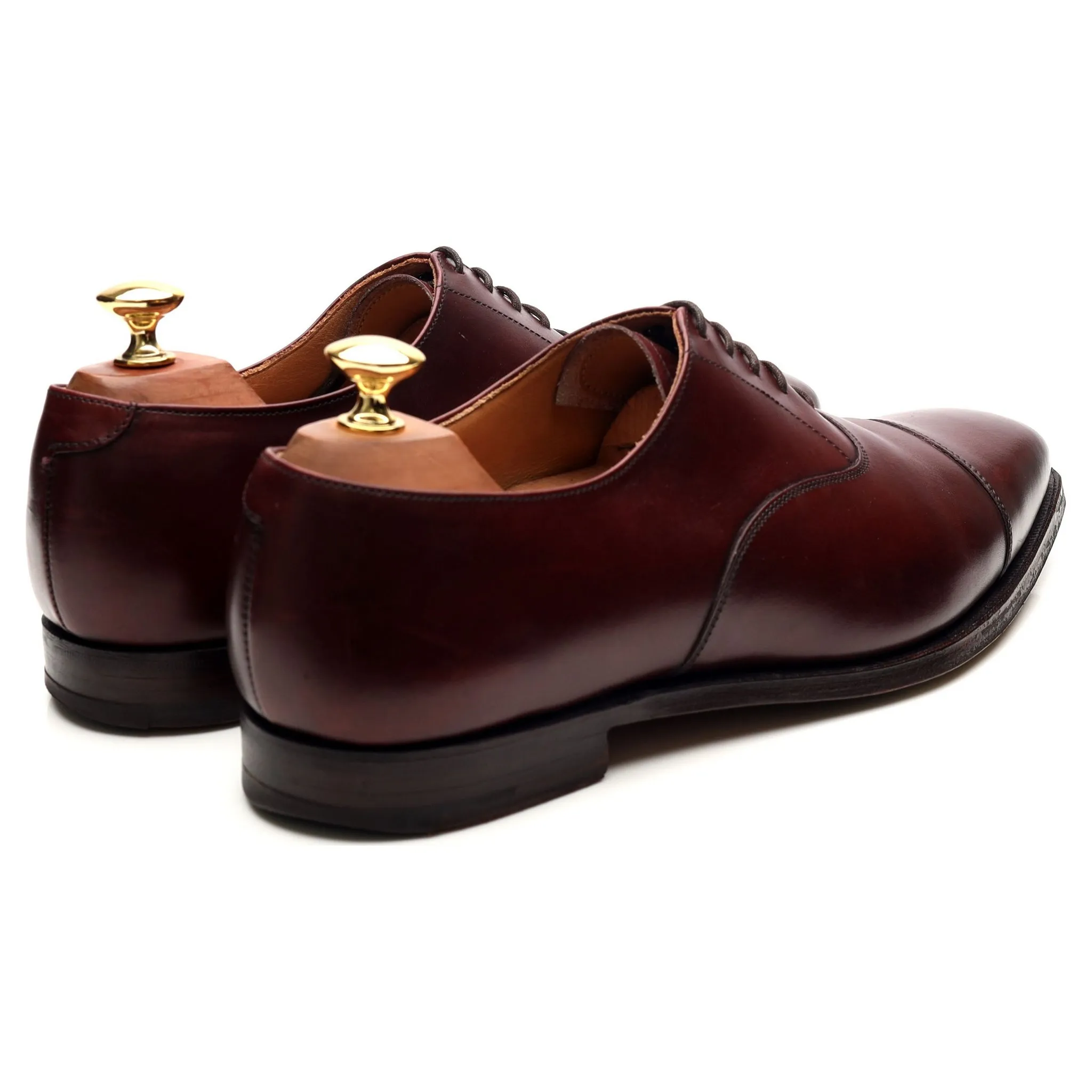 Burgundy Leather Oxford UK 8.5 E