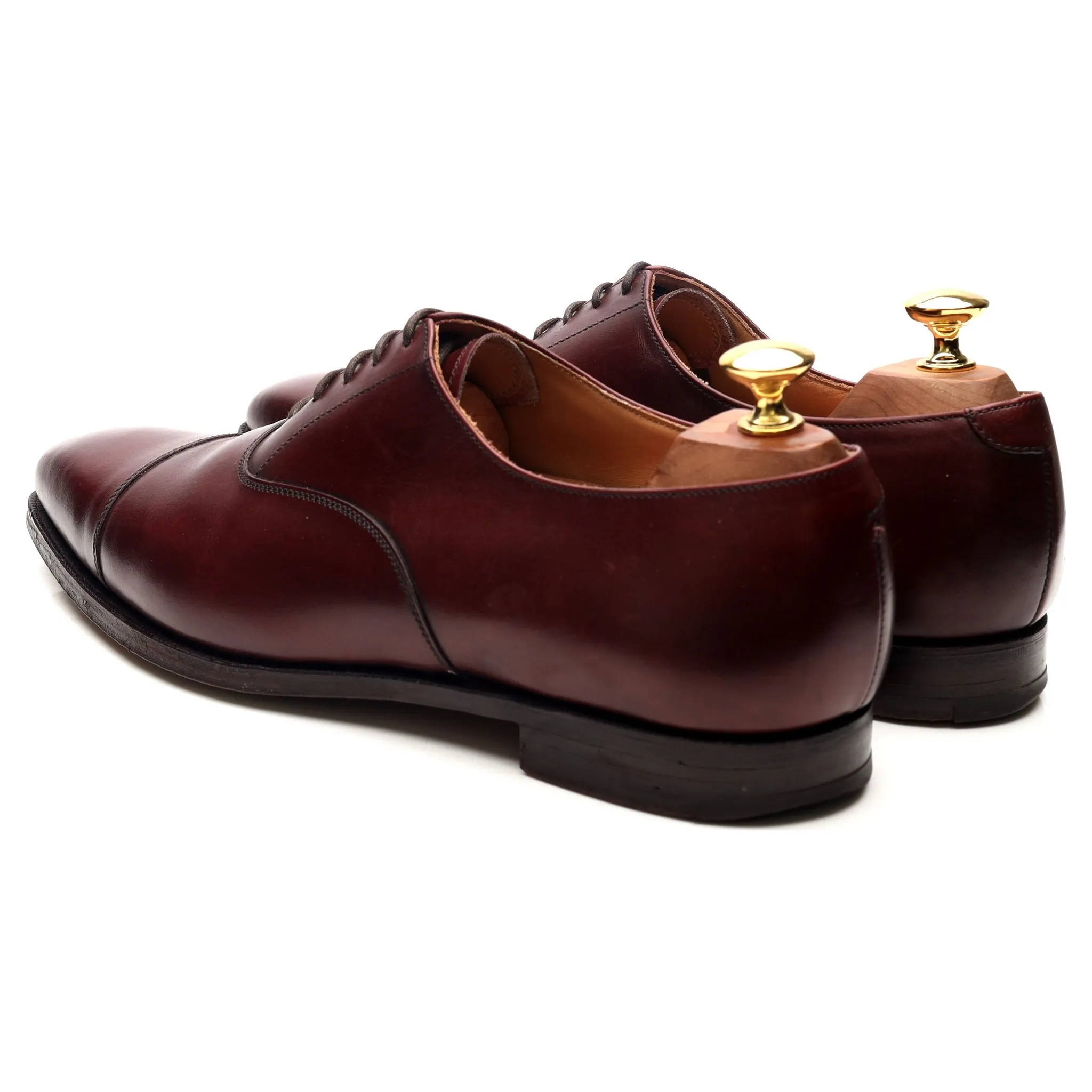 Burgundy Leather Oxford UK 8.5 E