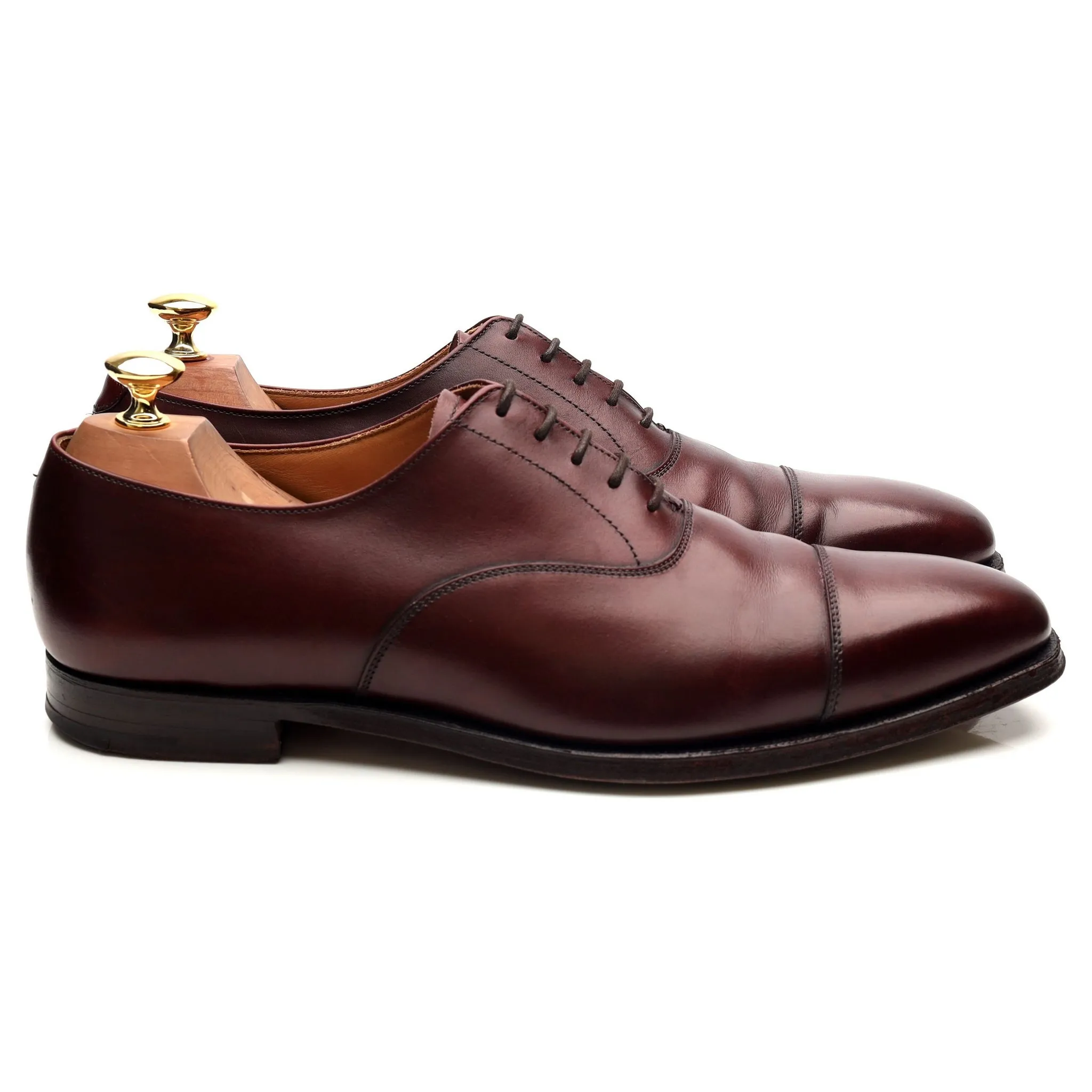 Burgundy Leather Oxford UK 8.5 E