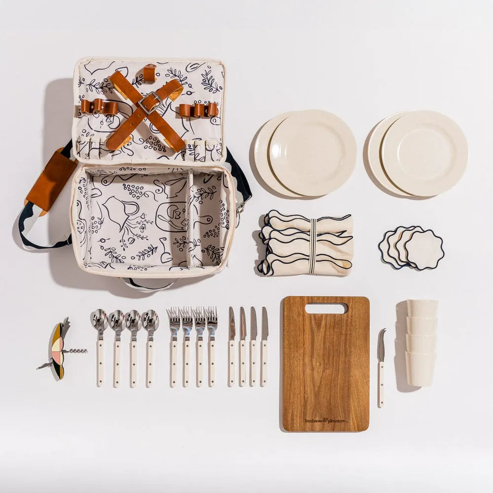 Business & Pleasure - The Picnic Set - Riviera White