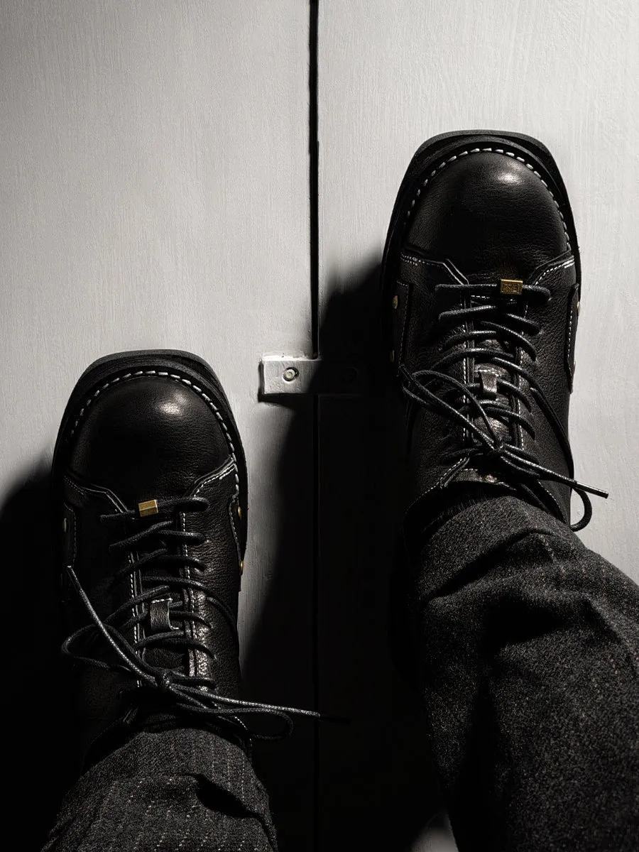 Business commuter leather shoes for men and women all-match