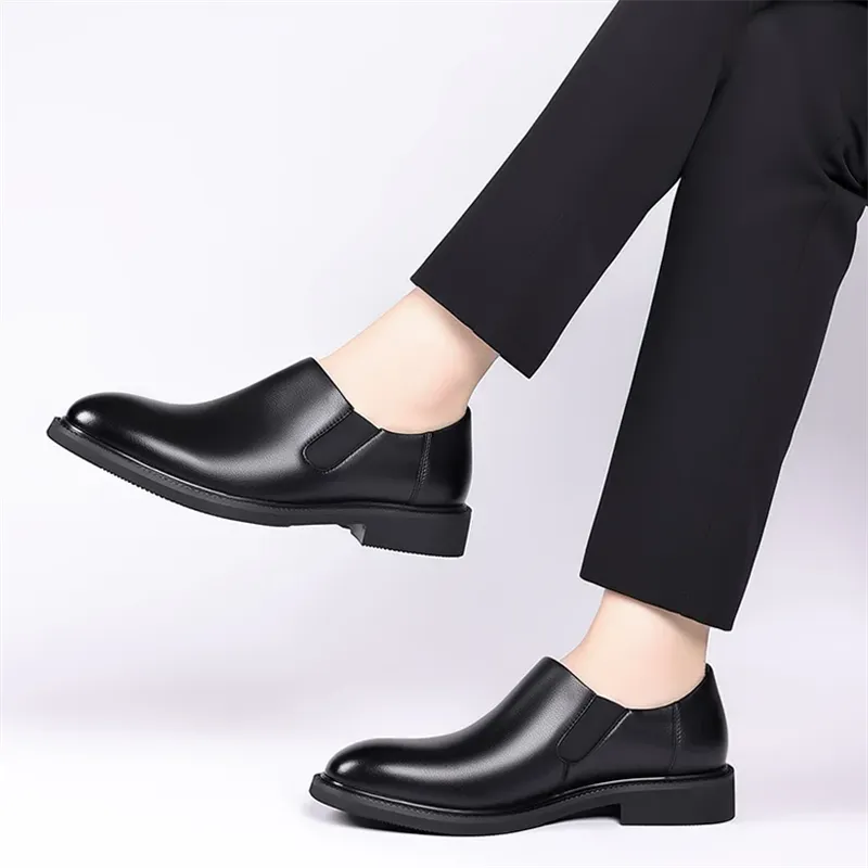 Business Slip-On Leather Dress Shoes for Men