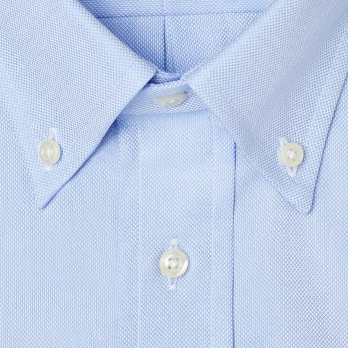 Button Down Royal Oxford Blue - Classic