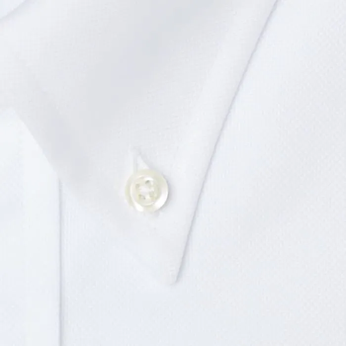 Button Down Royal Oxford White - Classic