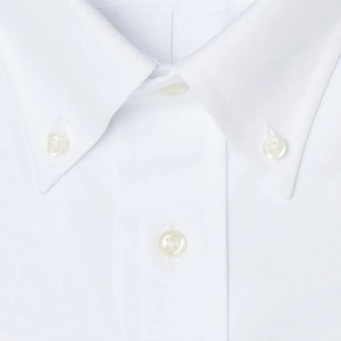 Button Down Royal Oxford White - Classic