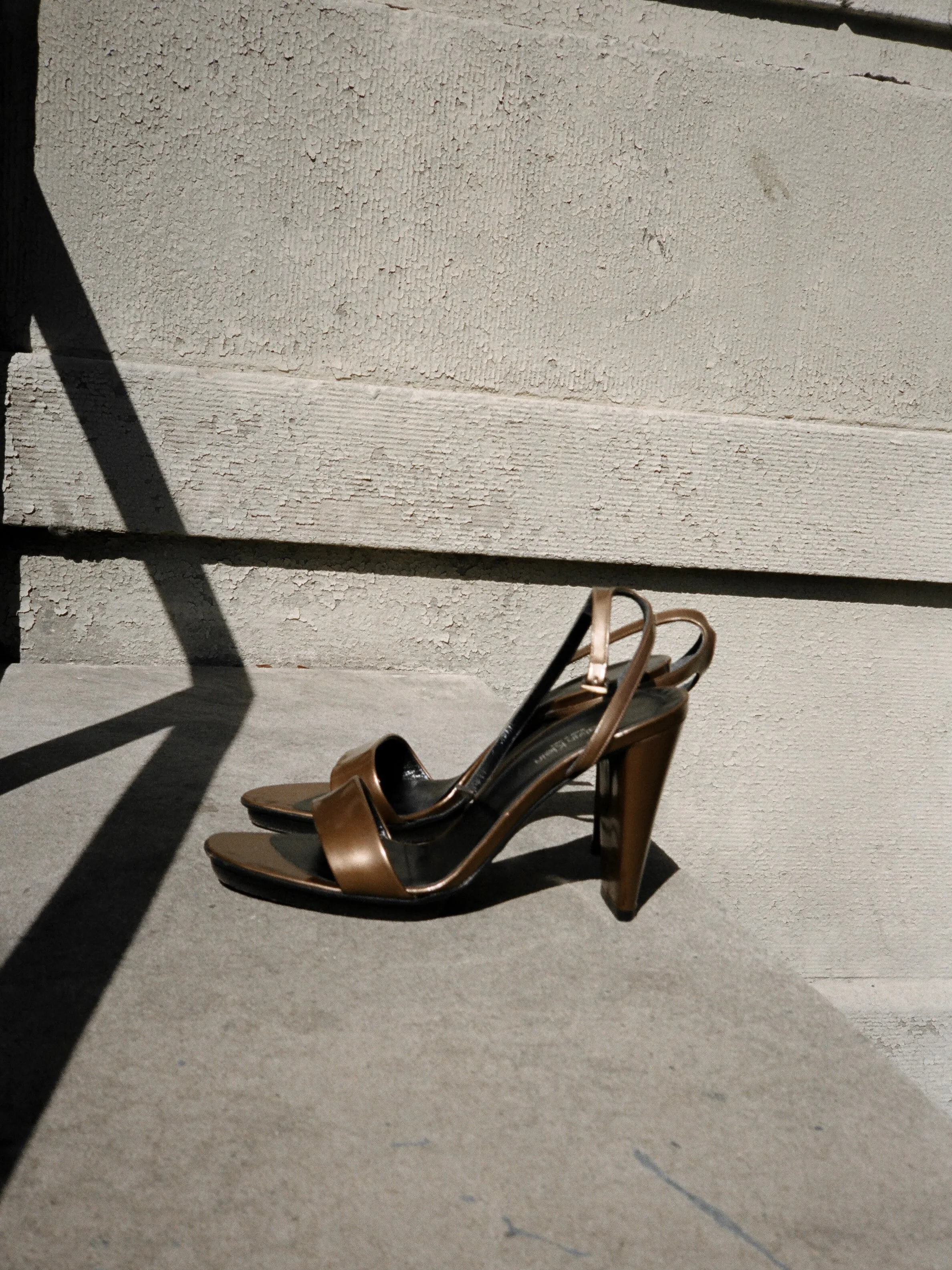 Calvin Klein Copper Patent Heels (7.5)