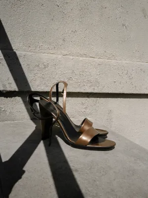 Calvin Klein Copper Patent Heels (7.5)