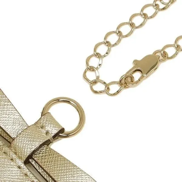 Cameron Street Lanyard Gold Cardholder