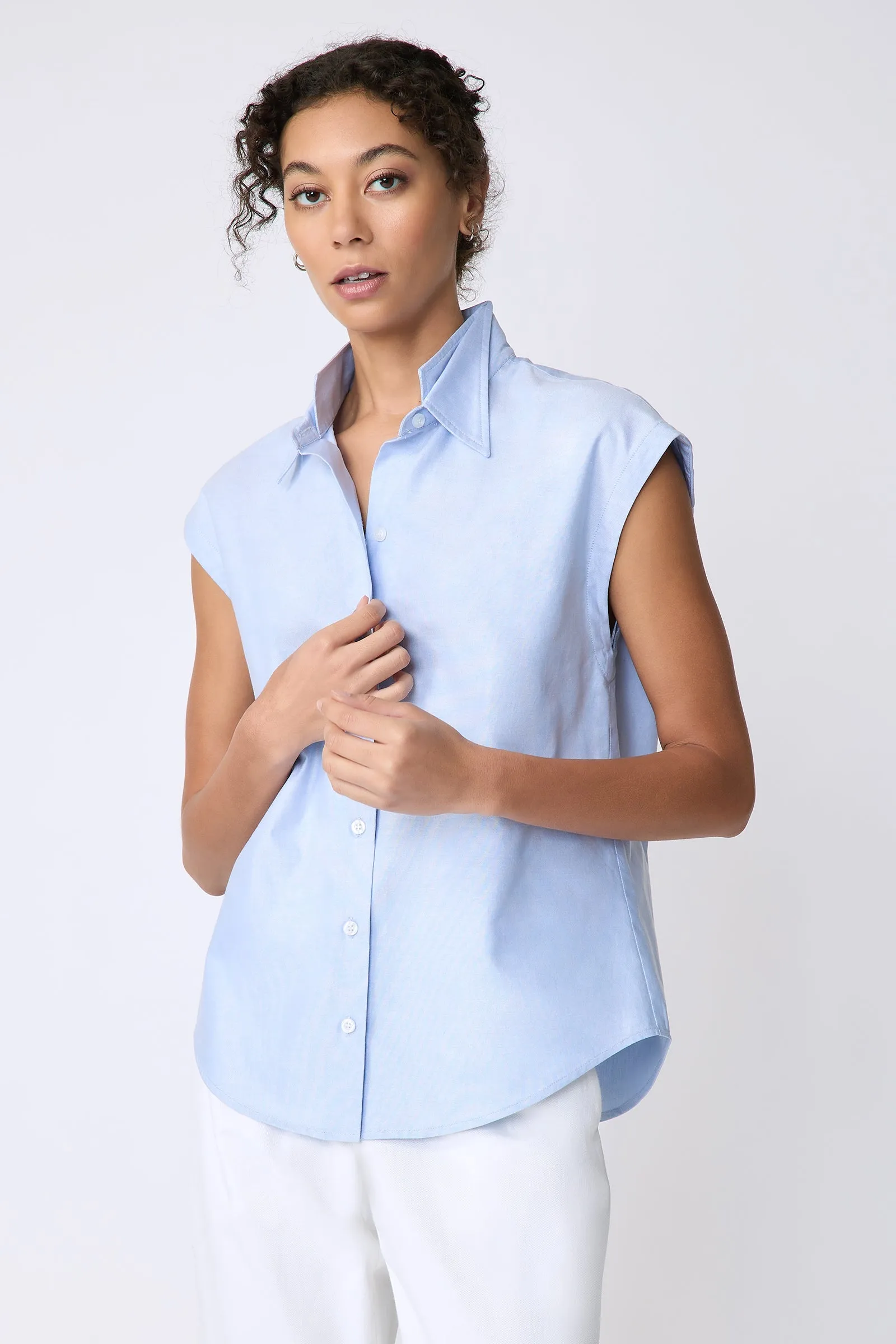 Candice DC Shirt - Blue Oxford