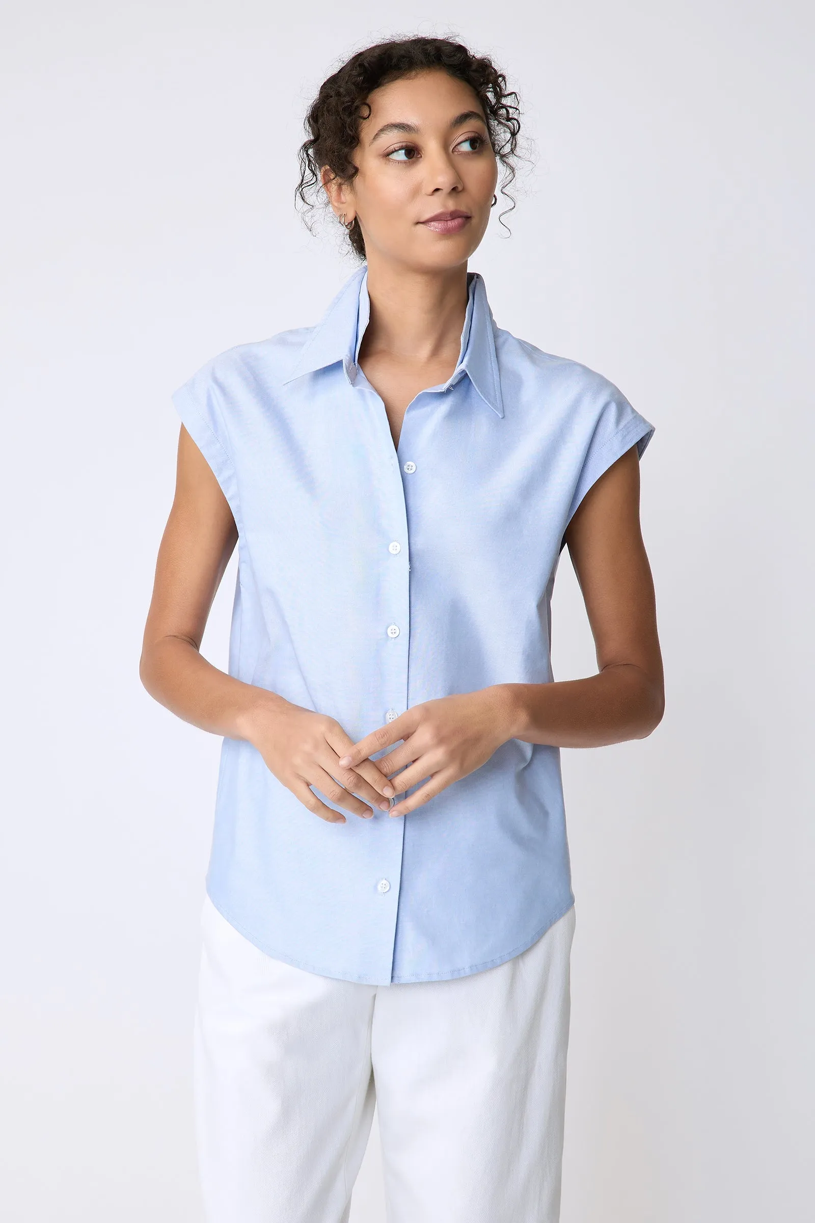 Candice DC Shirt - Blue Oxford