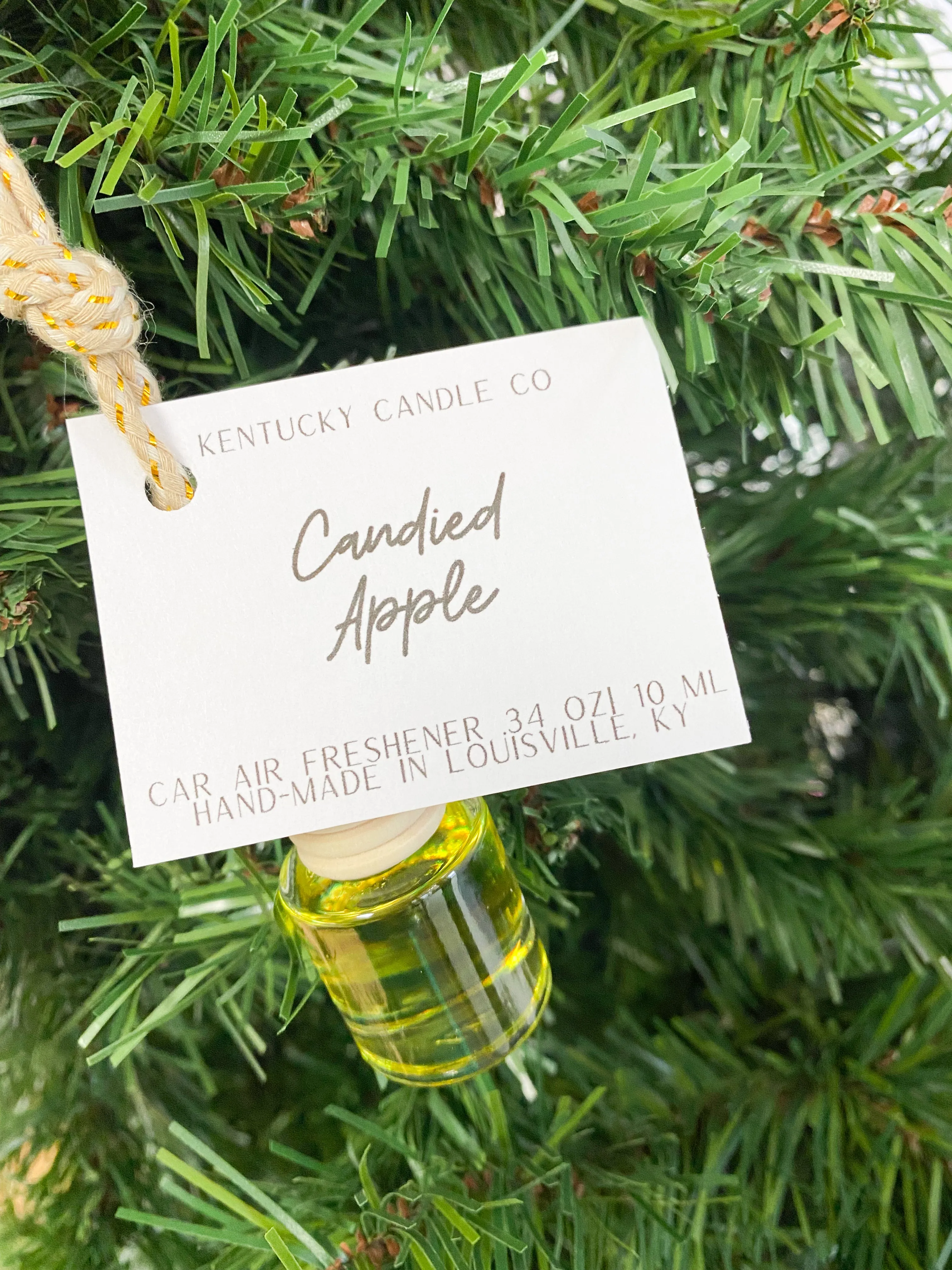 Candied Apple | Car Fragrance Oil Freshie