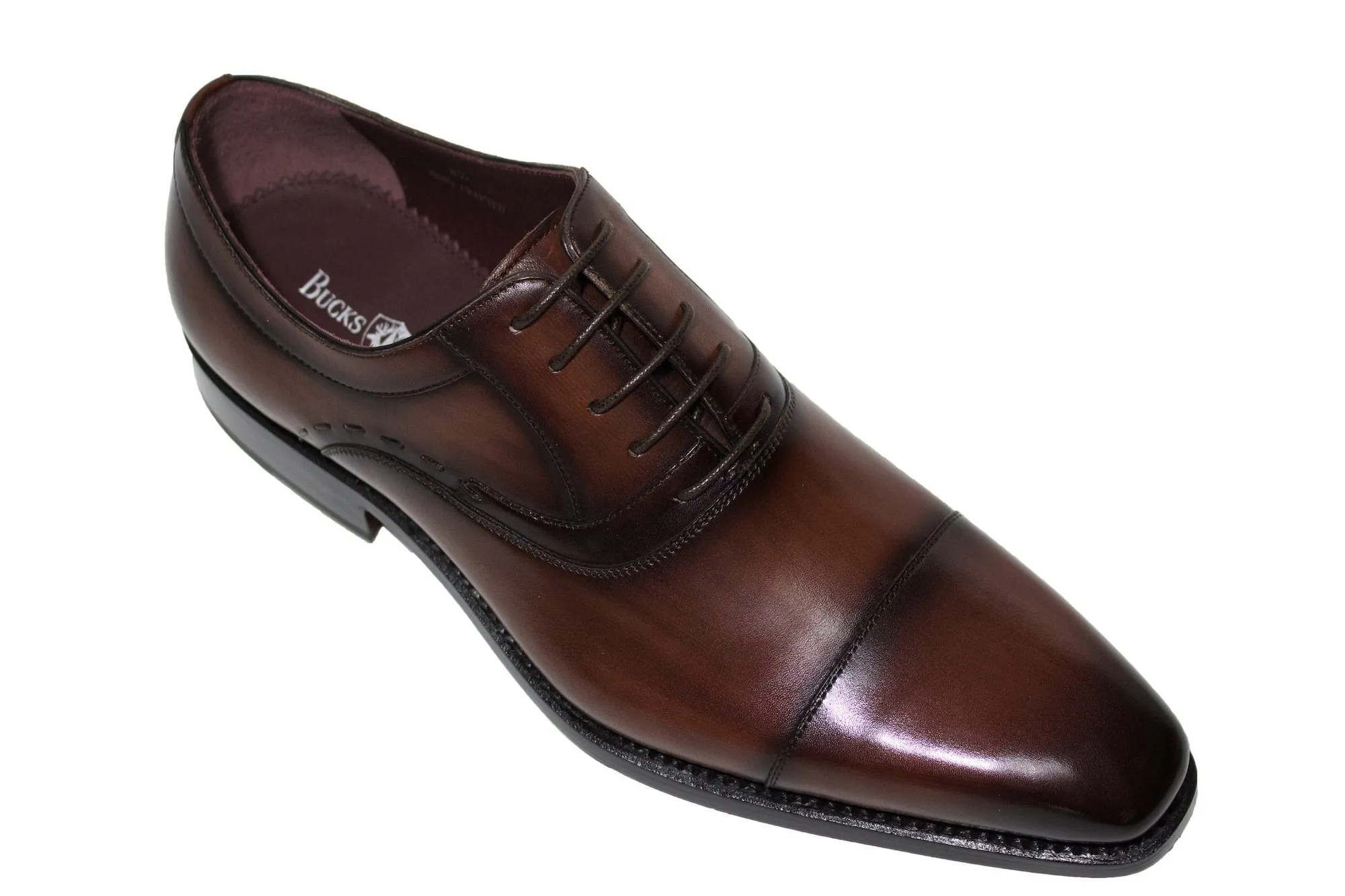 Cap Toe Oxford Hand Stitch