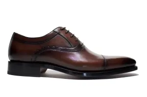 Cap Toe Oxford Hand Stitch