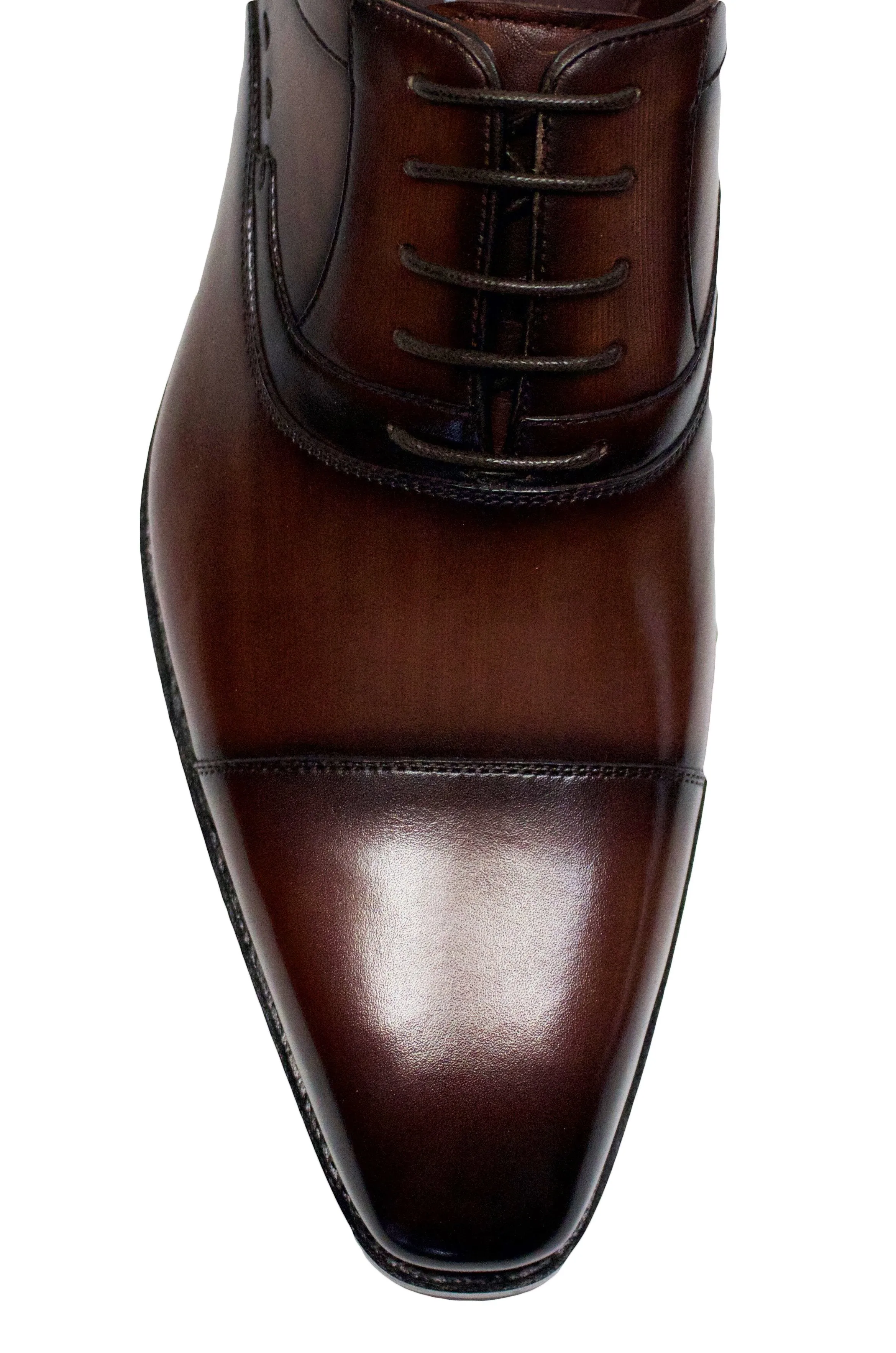 Cap Toe Oxford Hand Stitch
