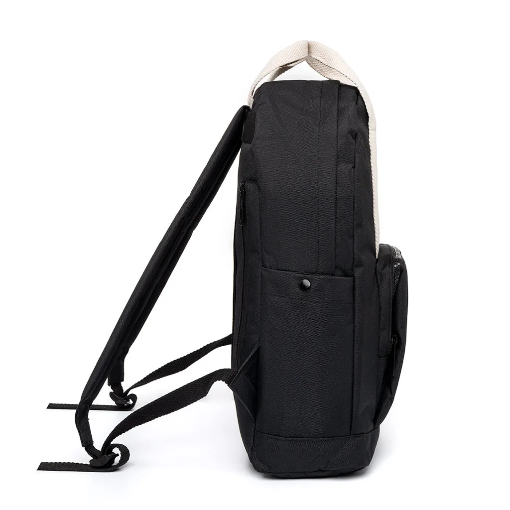 Capsule Backpack Black/Ecru