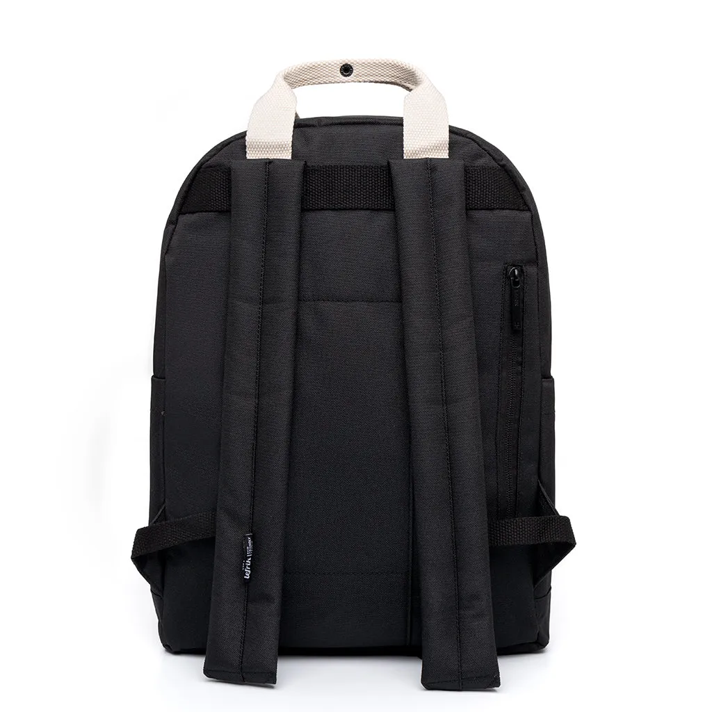 Capsule Backpack Black/Ecru