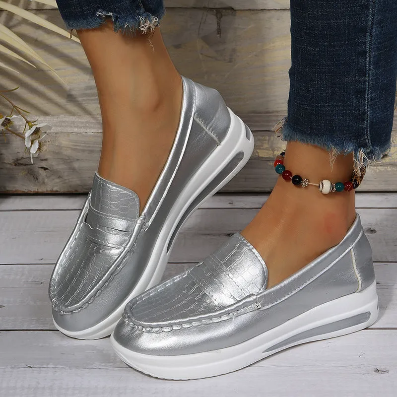 Casual Round Toe Breathable Loafers