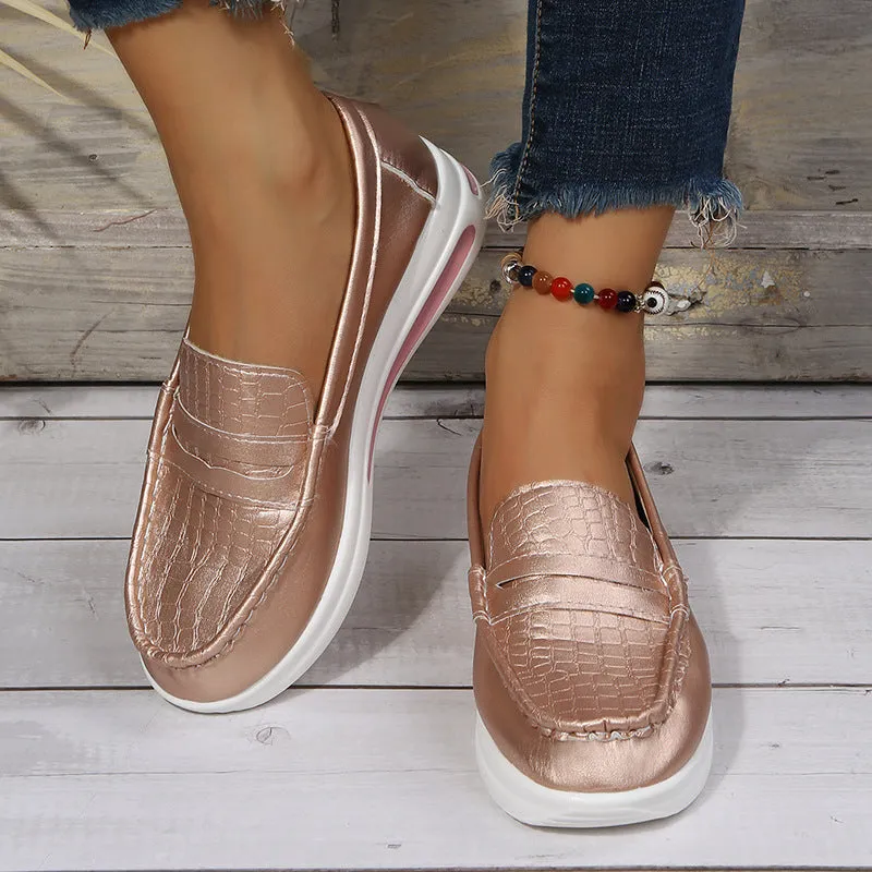 Casual Round Toe Breathable Loafers