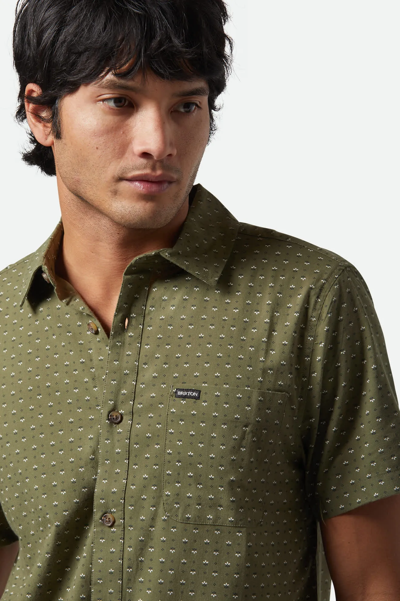 Charter Print Button Up