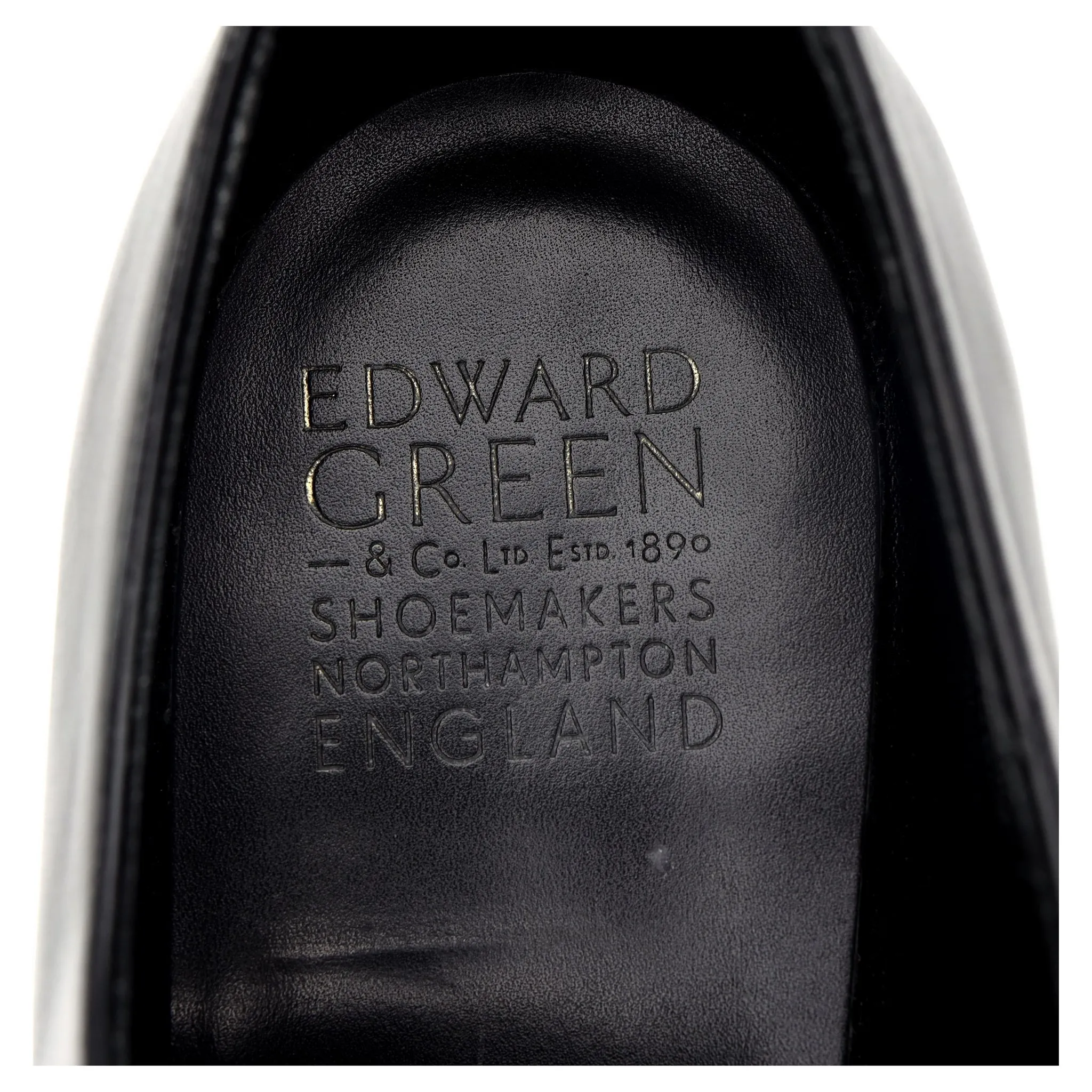 'Chelsea' Black Leather Oxford UK 9.5 E