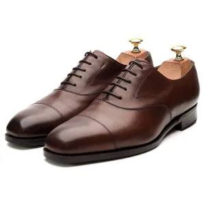 'Chelsea' Dark Brown Leather Oxford UK 6 F