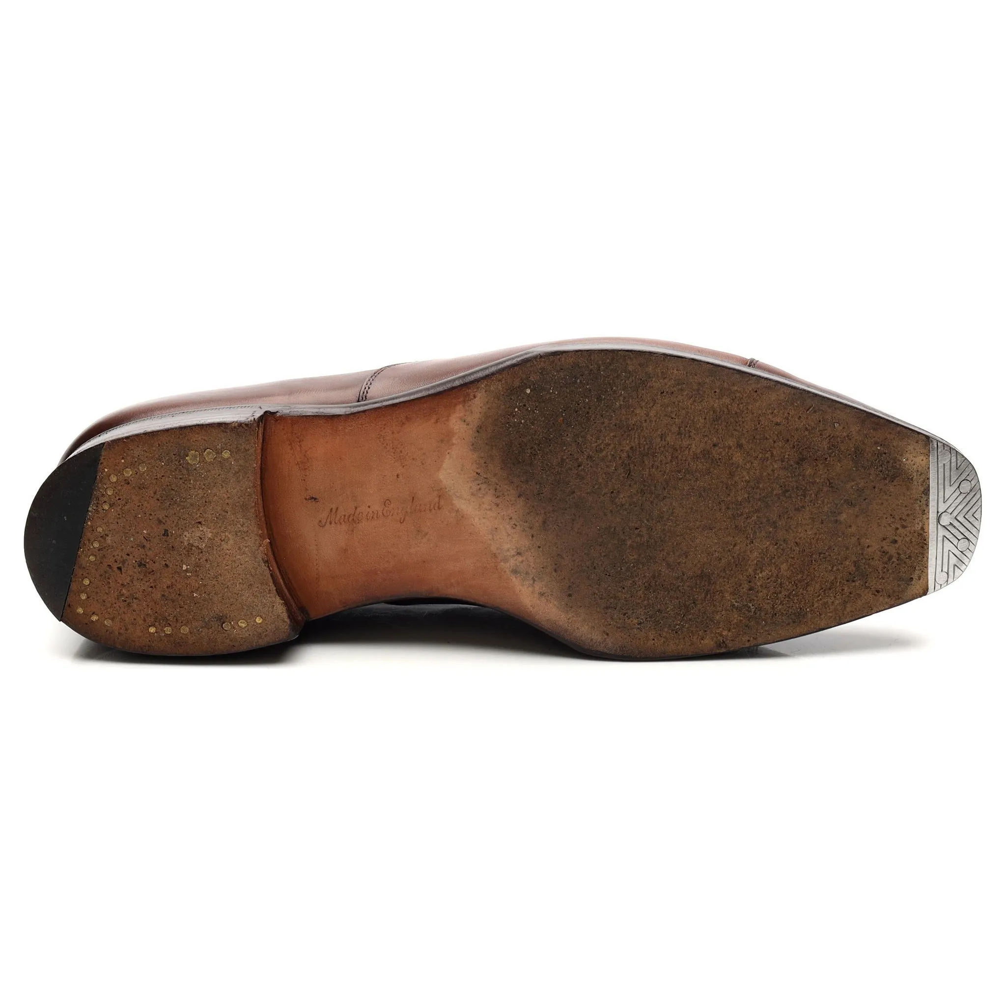 'Chelsea' Dark Brown Leather Oxford UK 6 F
