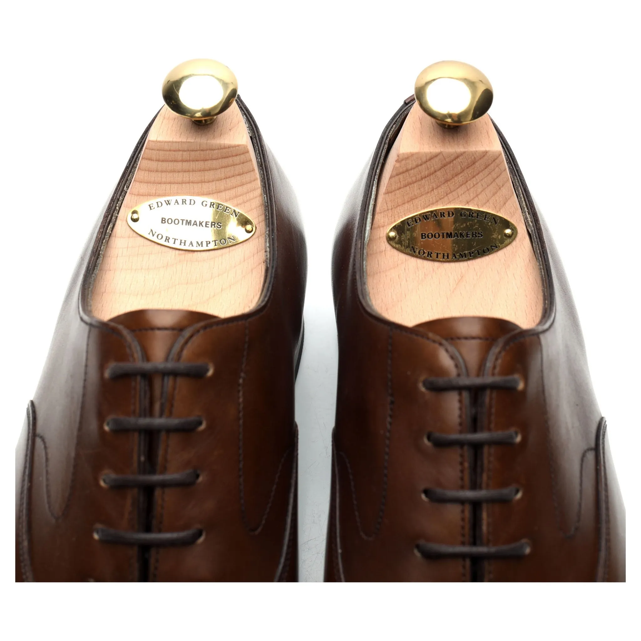 'Chelsea' Dark Brown Leather Oxford UK 8.5 E