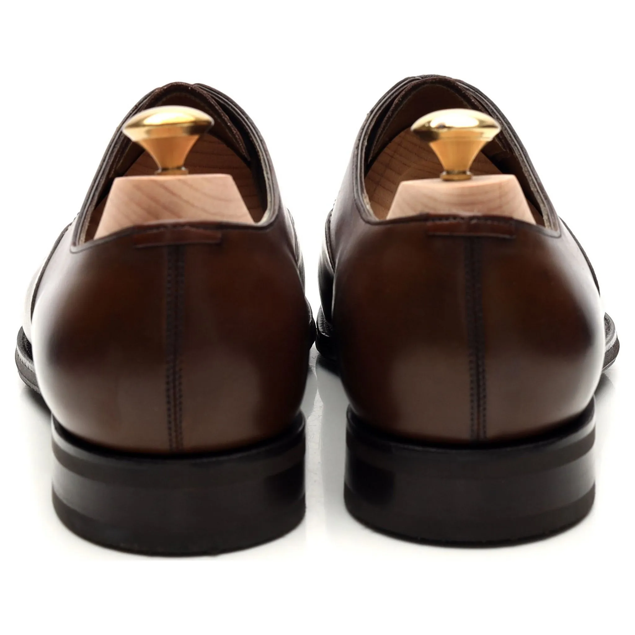 'Chelsea' Dark Brown Leather Oxford UK 8.5 E