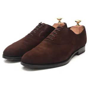 'Chelsea' Dark Brown Suede Oxford UK 9 E