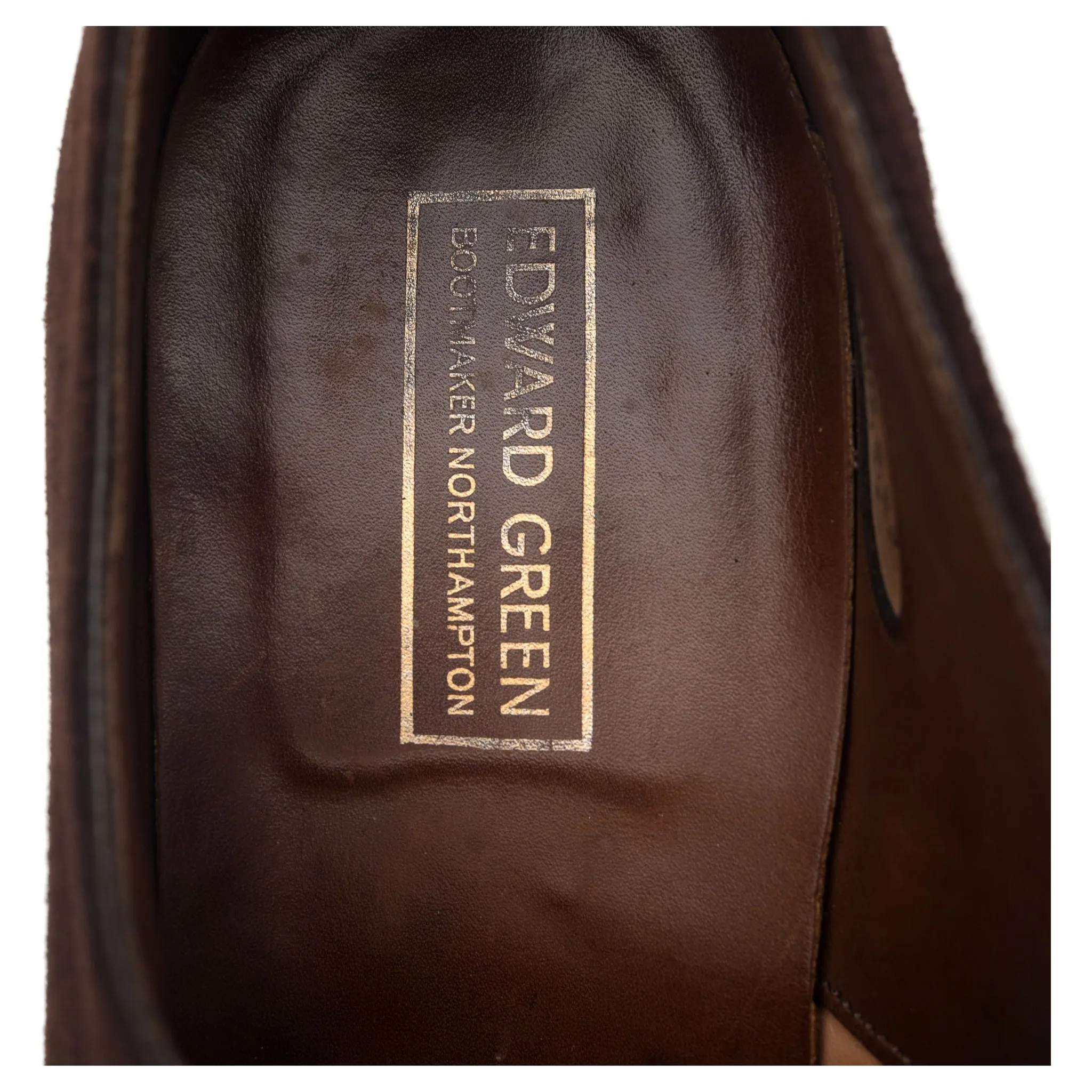 'Chelsea' Dark Brown Suede Oxford UK 9 E