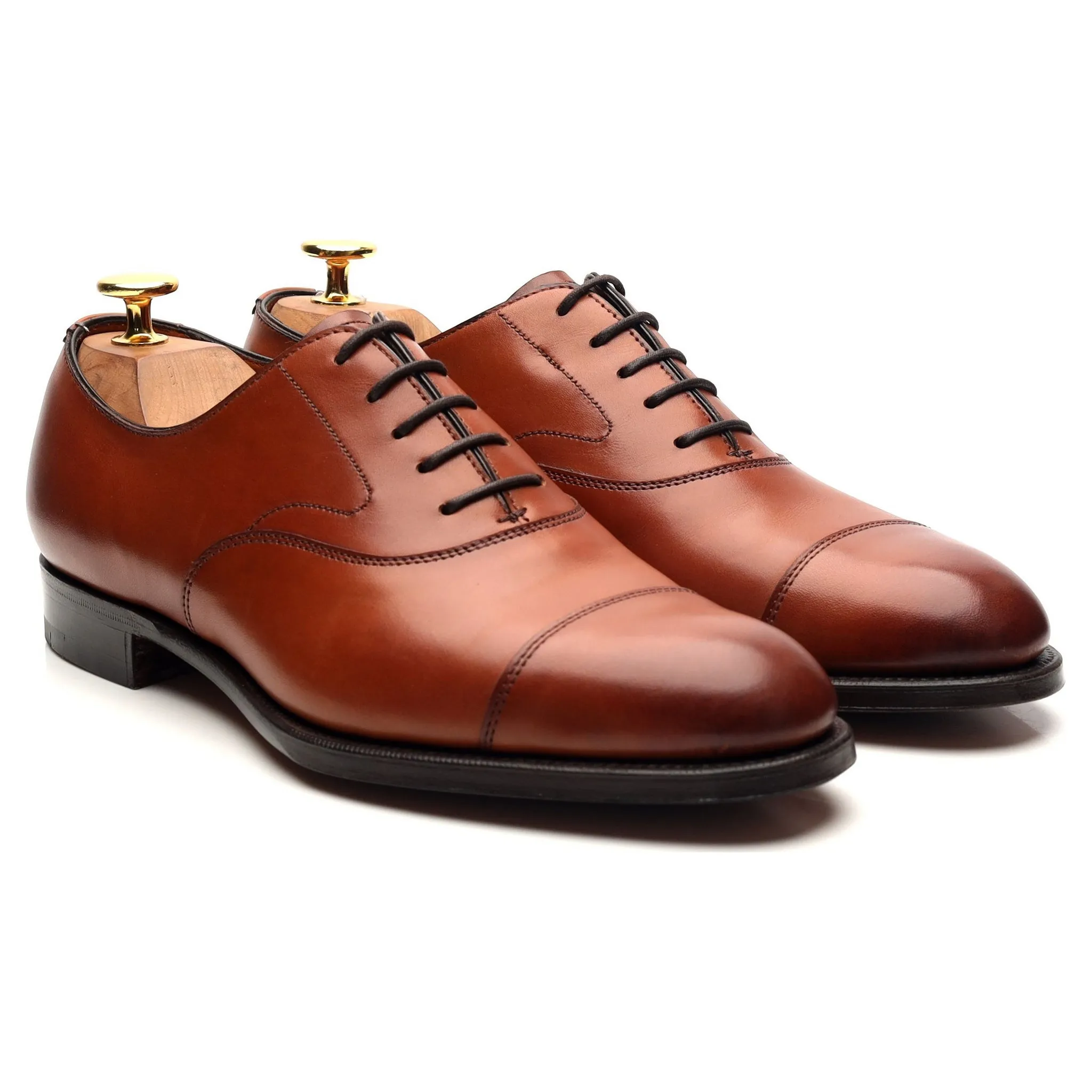 'Chelsea' Tan Brown Oxford UK 5.5 E