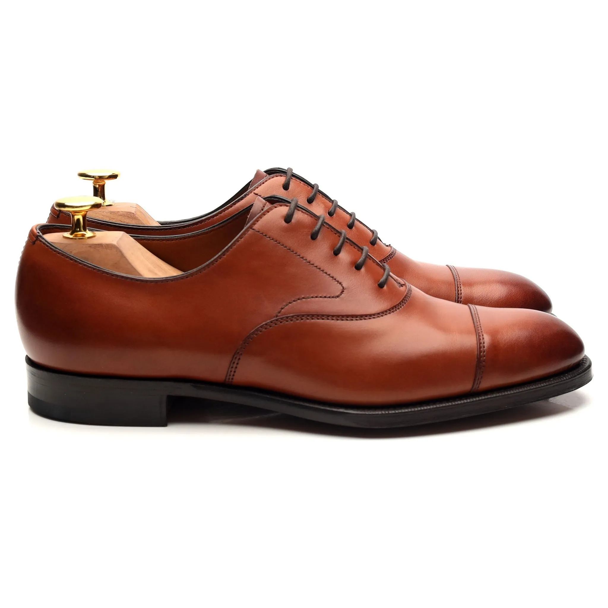 'Chelsea' Tan Brown Oxford UK 5.5 E