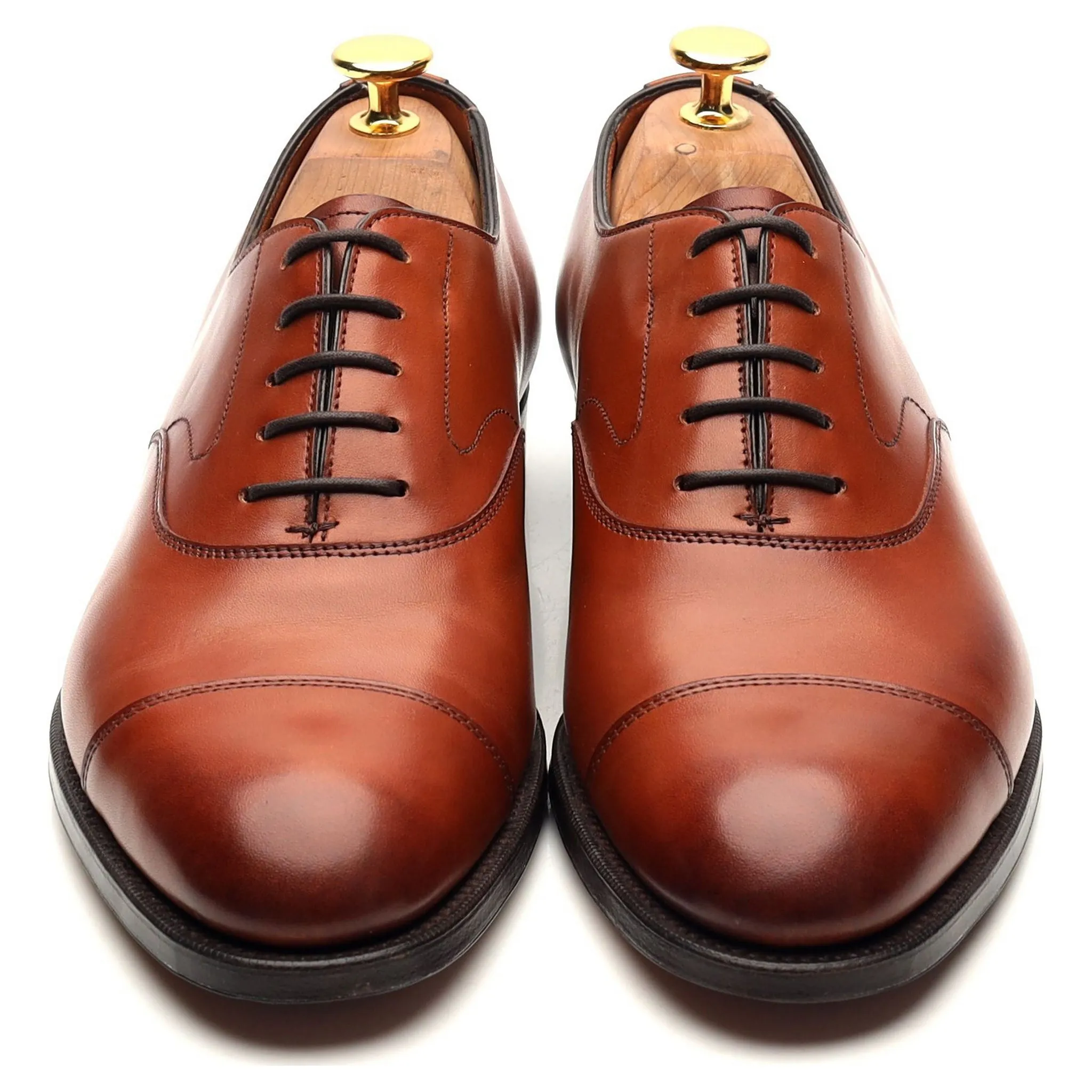 'Chelsea' Tan Brown Oxford UK 5.5 E