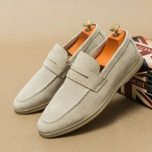 Christopher Mosley Melrose Suede Loafers