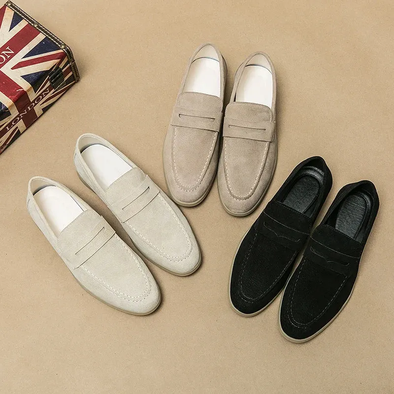 Christopher Mosley Melrose Suede Loafers