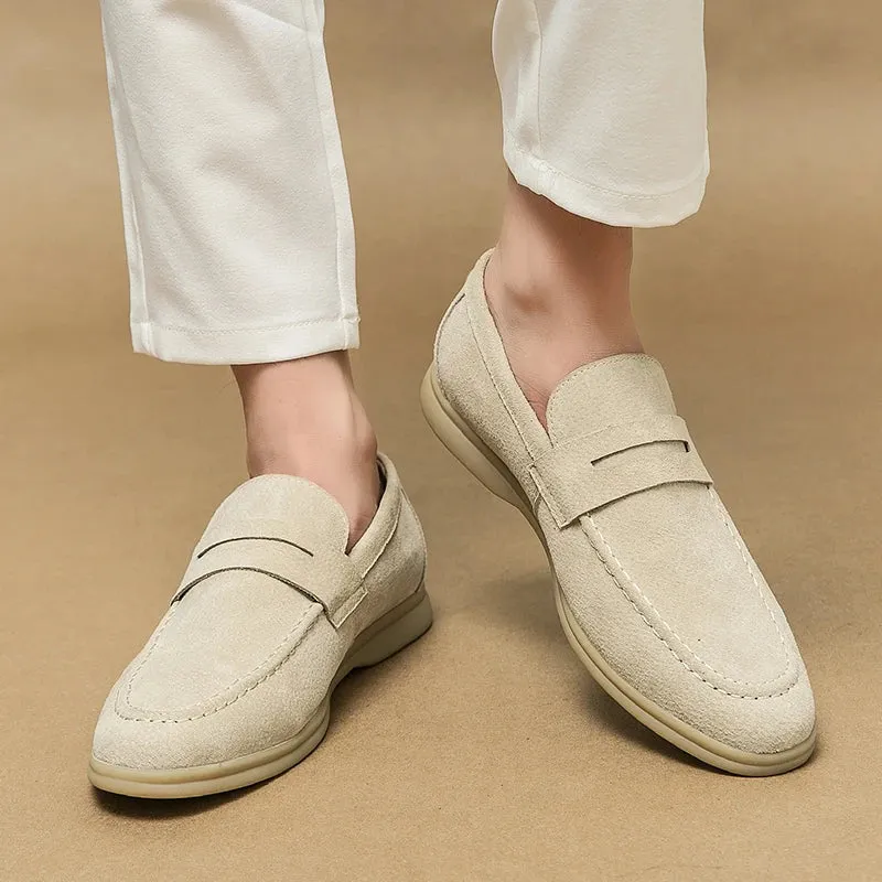Christopher Mosley Melrose Suede Loafers