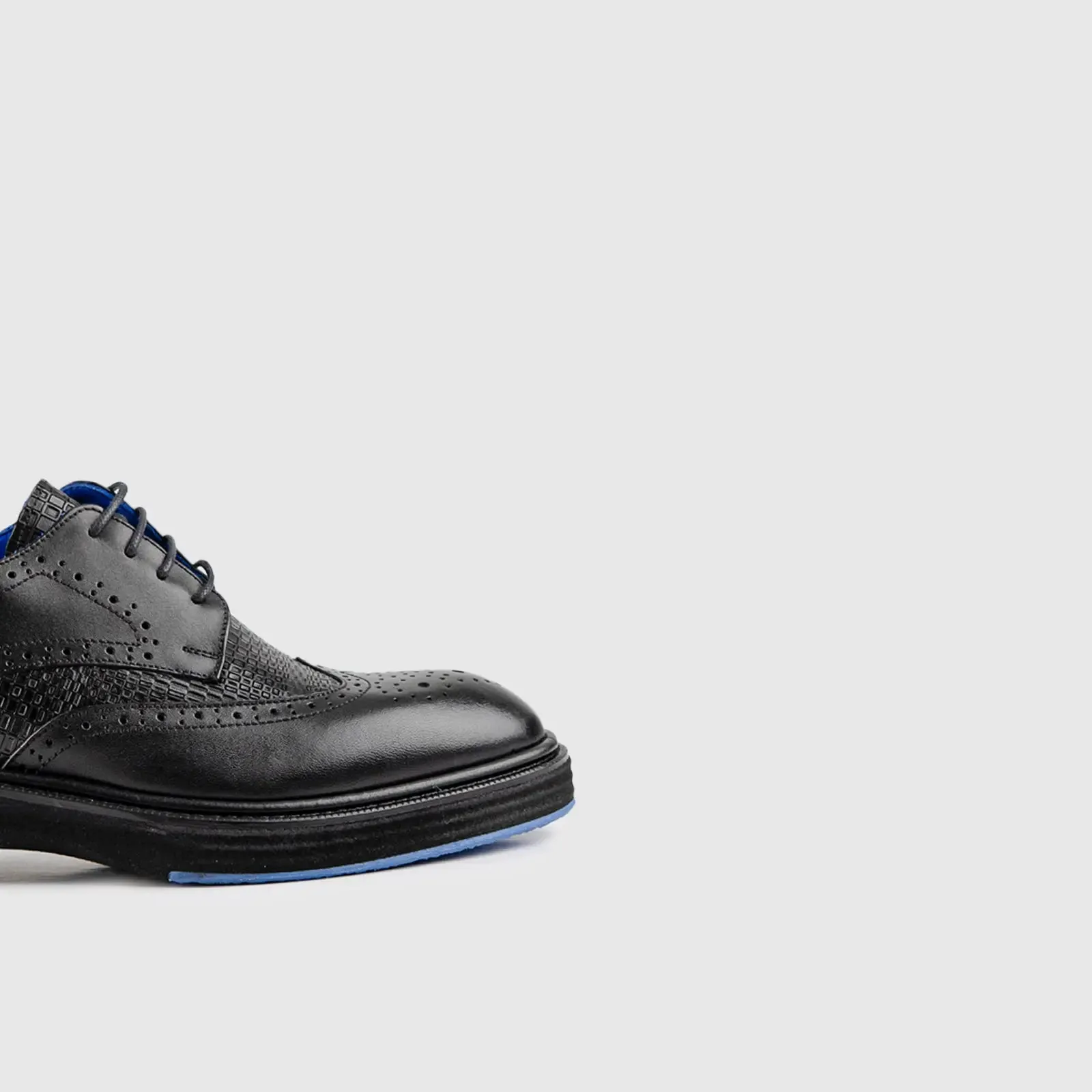 Chunky Sole Dress Oxfords Black 4116/1