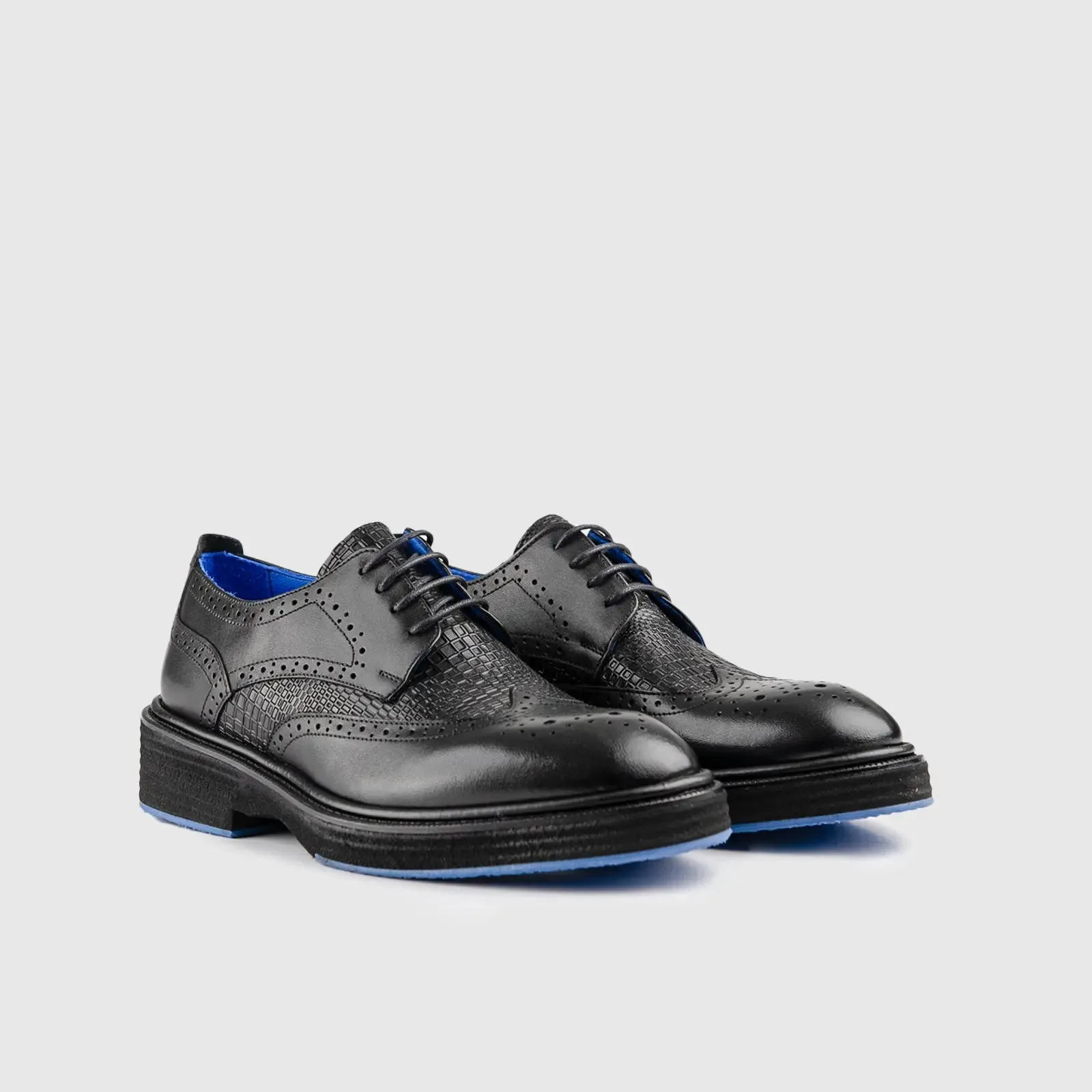 Chunky Sole Dress Oxfords Black 4116/1