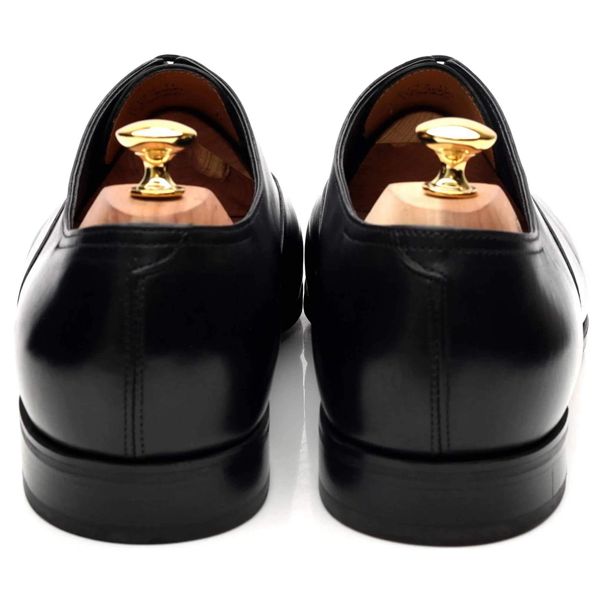 'City II' Black Leather Oxford UK 11 E