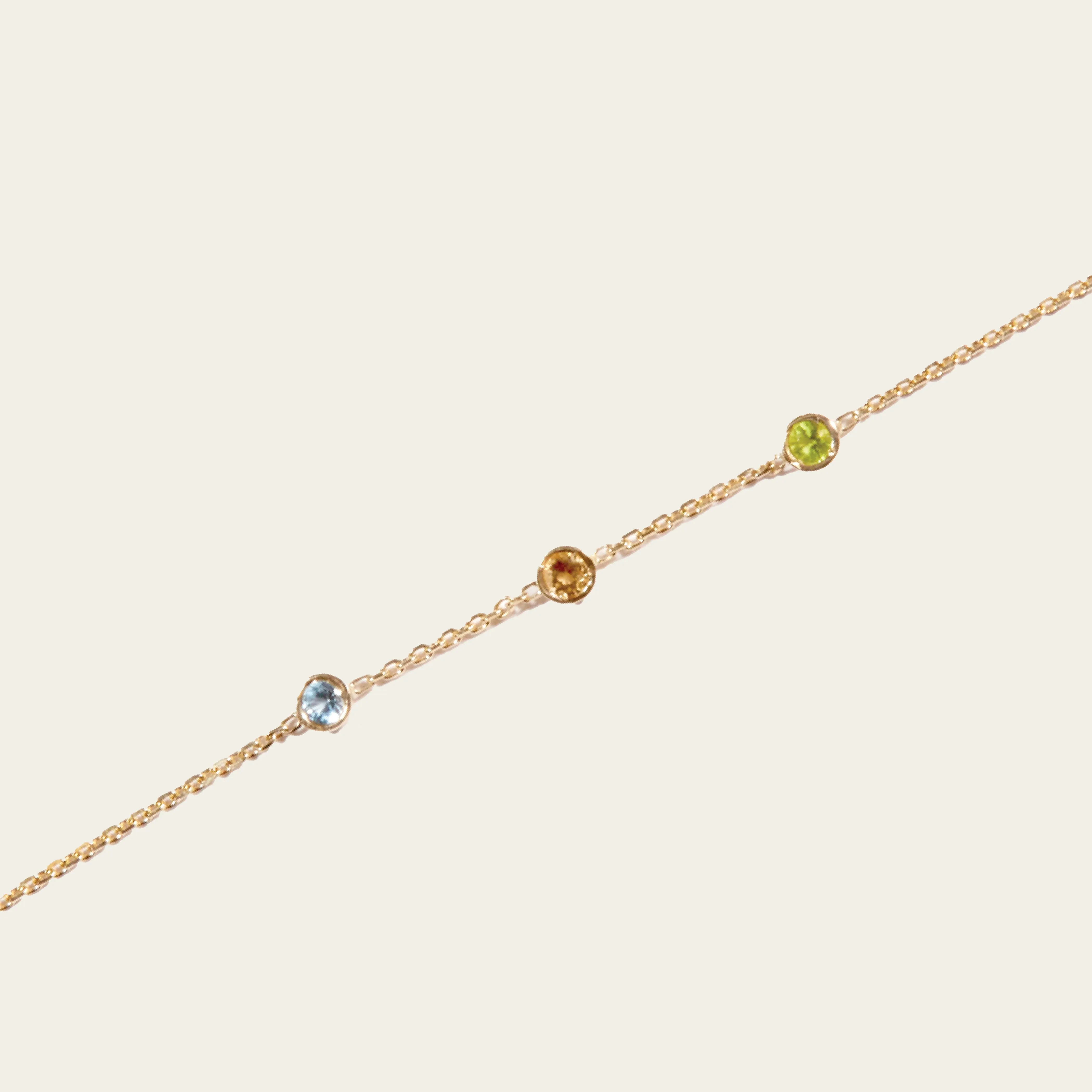 classic bezel bracelet