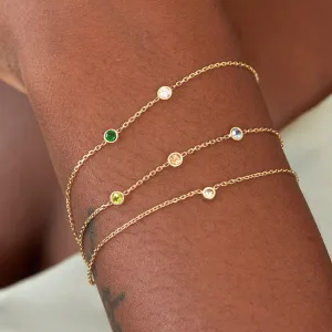 classic bezel bracelet