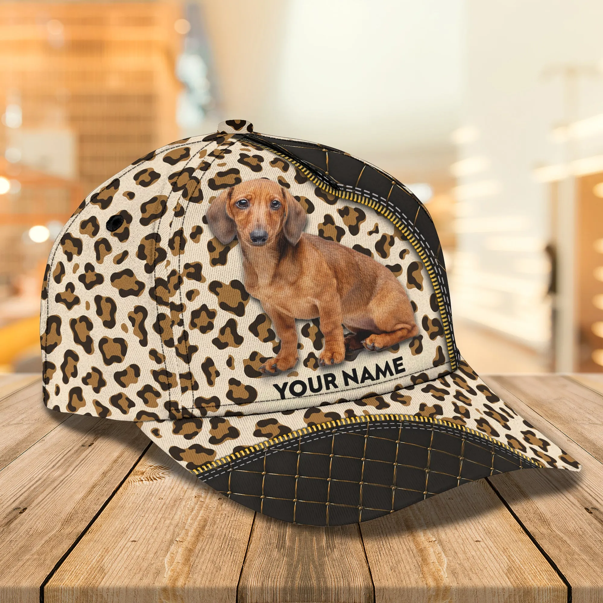 Classic Cap - Dachshund Leopard - PT97
