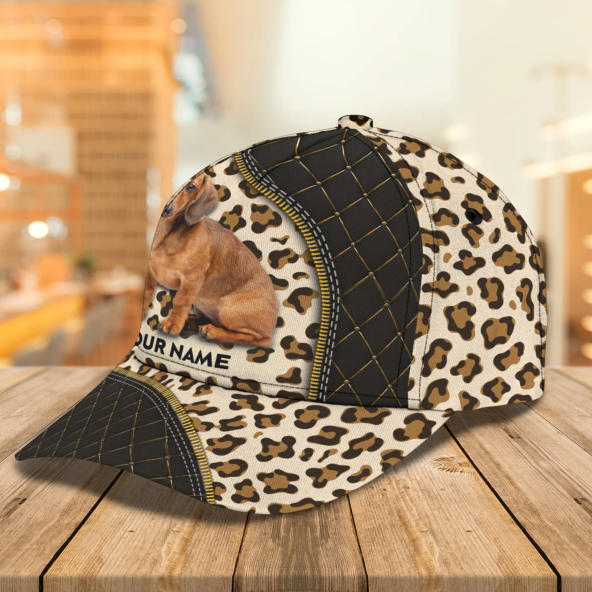 Classic Cap - Dachshund Leopard - PT97
