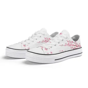 Classic Sakura Low Top Canvas Shoes