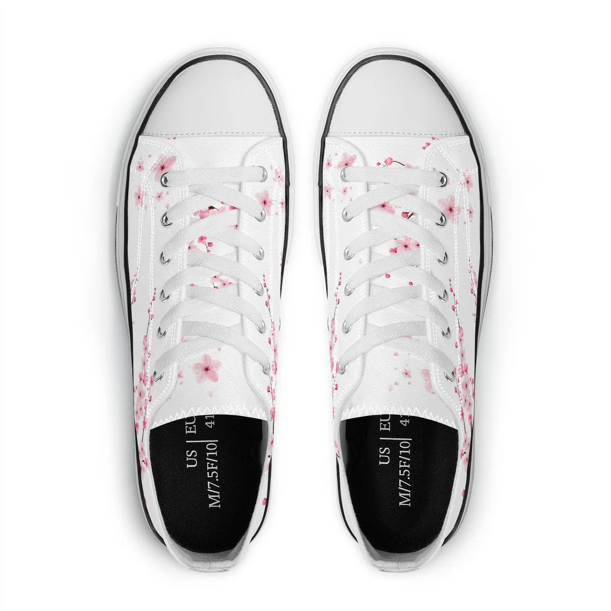 Classic Sakura Low Top Canvas Shoes